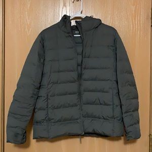 Uniqlo Green Ultra Light Down jacket